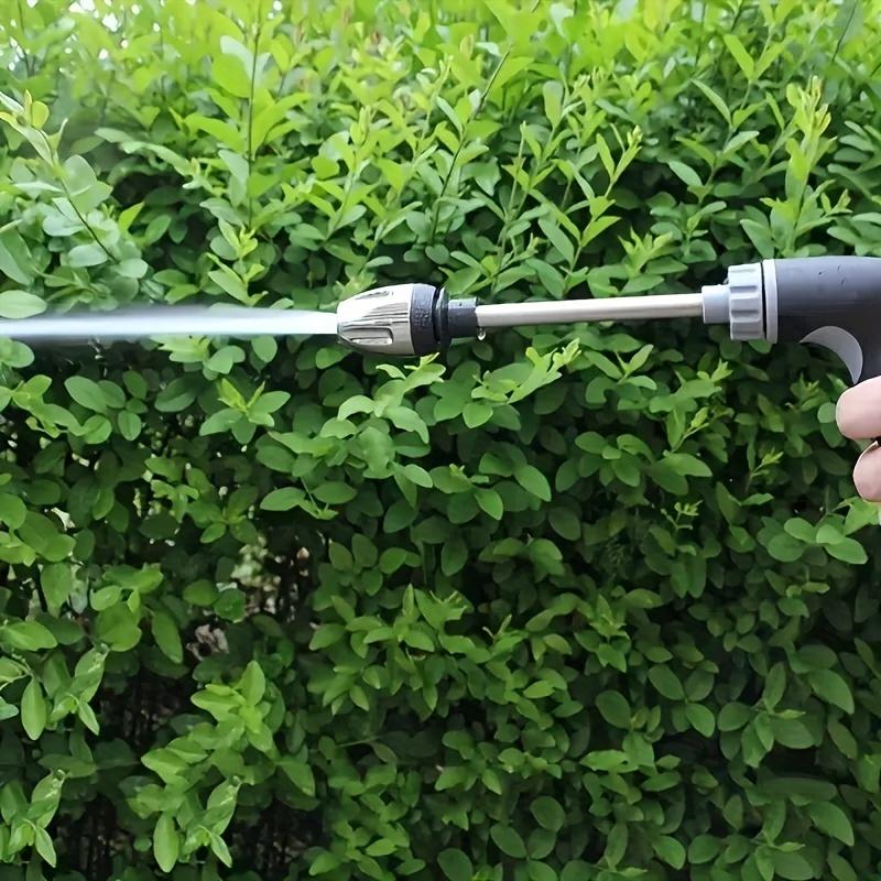 1PC Versatile High-Pressure Car & Garden Water Sprayer - Extendable Nozzle, Efficient Cleaning & Watering Tool