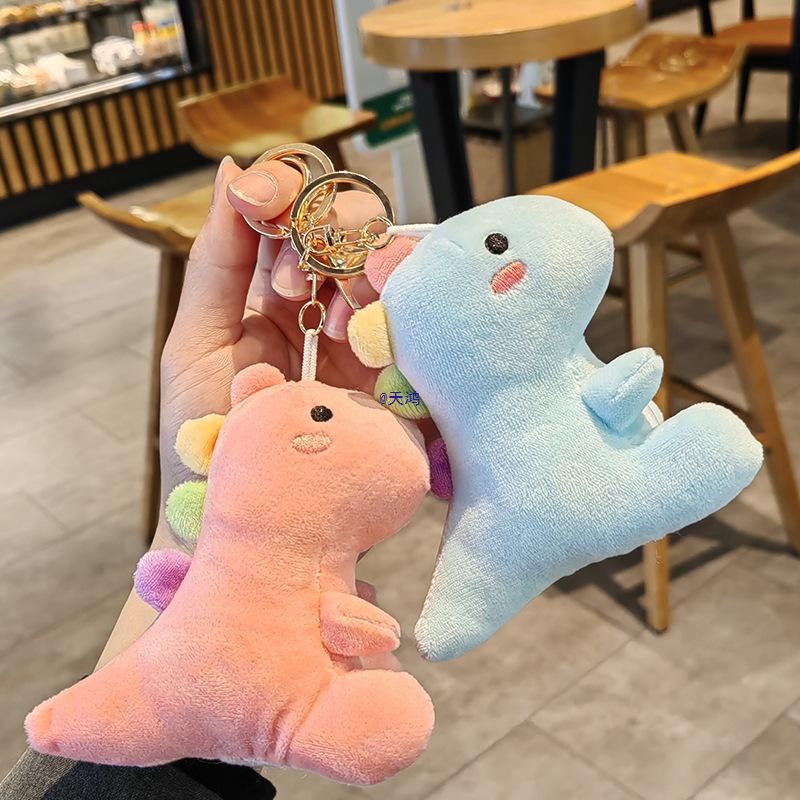 Pluszowy Brelok Mały Dinozaur - Urocza Zawieszka na Torby i Plecaki