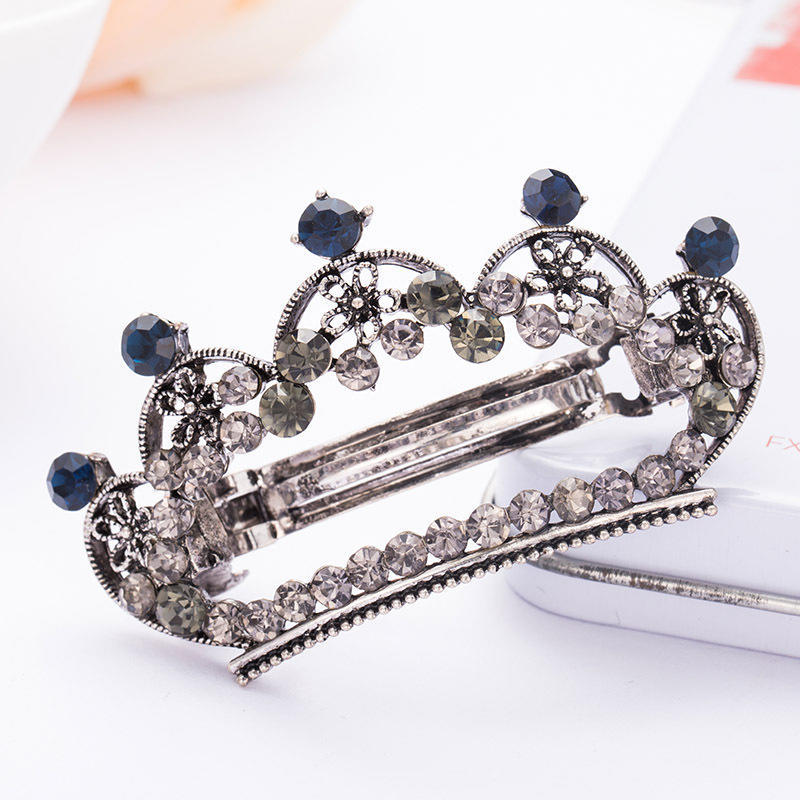 

ALTOBEFUN Новая Мода Женские Кристальные Цветочные Заколки Для Волос Для Леди Заколки для Волос Девушки Элегантные Украшения Свадебные Заколки для Волос AE028