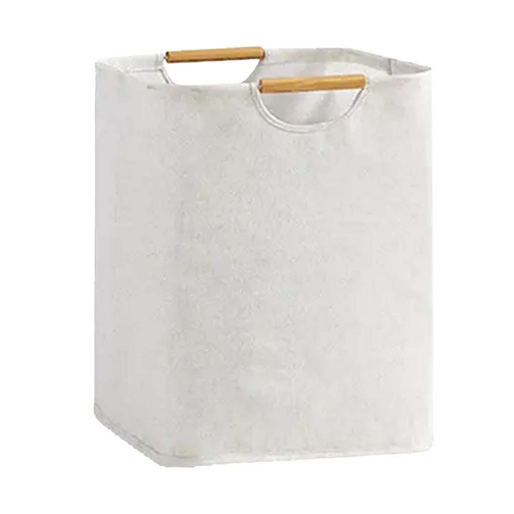 Waterproof Laundry Basket Cotton Linen Dirty Clothes Baskets Organizer Foldable Sundries Storage Bag Foldabling Laundry Basket
