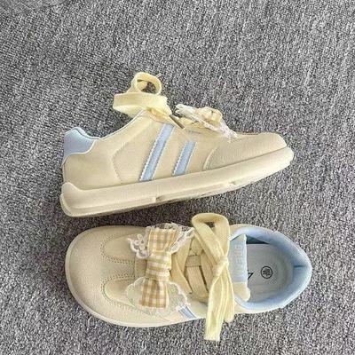 New Thick-soled Models, New Dopamine Board Shoes In Autumn, Student Casual Moral Training Shoes Trend