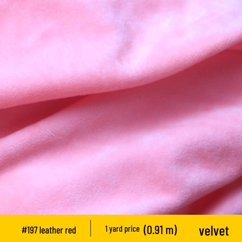 Crystal Soft 1mm Short Plush Fabric for Dolls & Pillows