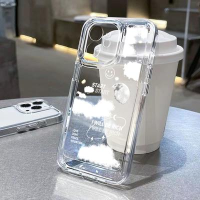 Etui na telefon Space do iPhone 13 11 15 ProMax OPPO A15S A57 A77 Sangsung A55 S24 VIVO Y21 Y21S XiaoMi Redmi 13C 9A Note 13 11 Huawei honor Mate 30 40