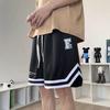 Męskie letnie, swobodne, luźne, sportowe, oddychające spodenki plażowe