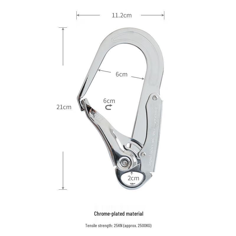 TANERDD 6cm Alloy Steel Climbing Hook