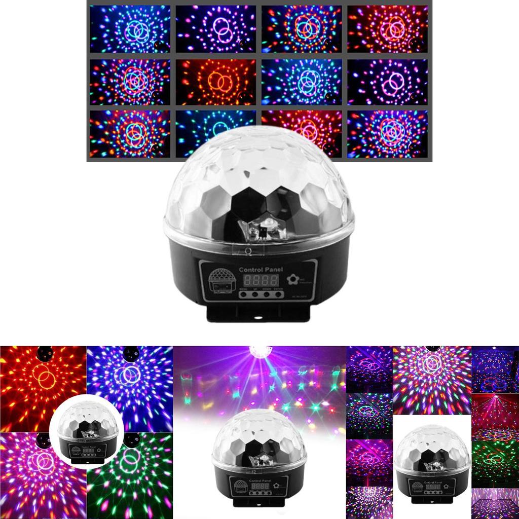 Led Crystal Magic Ball With Remote Control For Ktv Bar Stage And Party Lighting