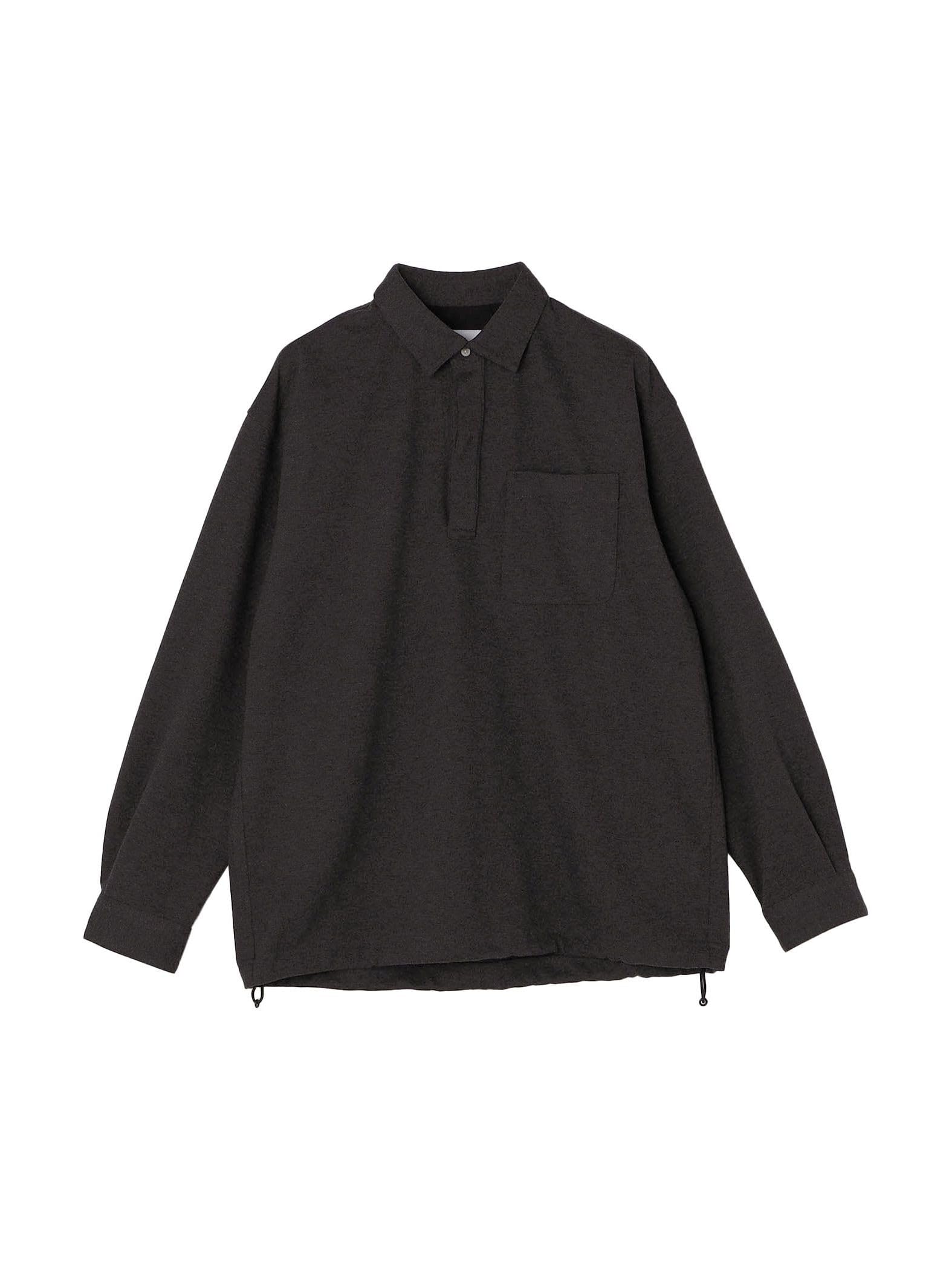 

SHIPS any THE CIRCLE STRETCH Skipper Pullover Dark Size M Perfect for Setups 360° Wool-Like Shirt, Men s, Gray, (711170030), Co-op