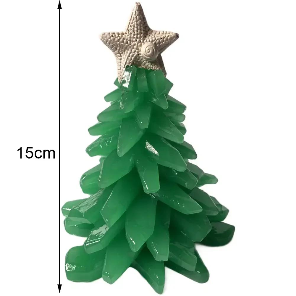 1PC Starfish Christmas Tree Ornament 15cm Christmas Window Christmas Tree Decoration Starfish Christmas Tree Sculpture Decor