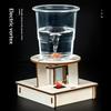 1 Set Diy Electric Science Toys Water Tornado Swirl Maker Wooden Puzzle Novelty Science Experiment Project Gifts For Children