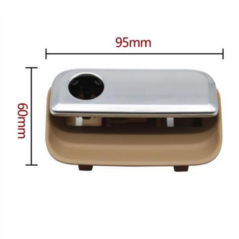 Portable Dashboard Passenger Glove Box Handle 958552147 For Cayenne 2010-2018 LHD Chrome Storage Compartment Switch