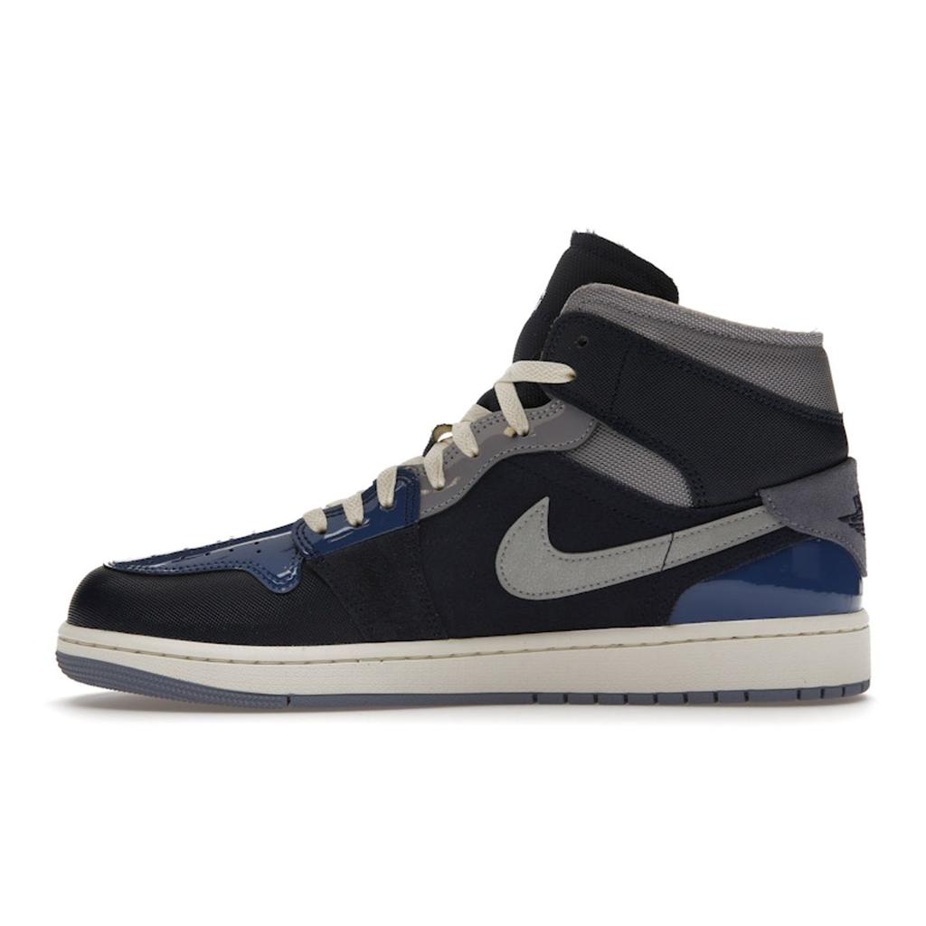 Air Jordan 1 Mid SE Craft Inside Out - Obsidian Men Sneakers Blue French-Blue Ashen-Slate DR8868-400
