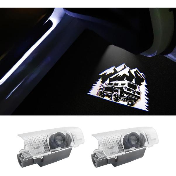 

2 PCS Never Fade HD Car Door Logo Lights Compatible for 4Runner 2010-present LED Courtesy Projector Laser Welcome Lamp Puddle Lights Kit Car чёрный