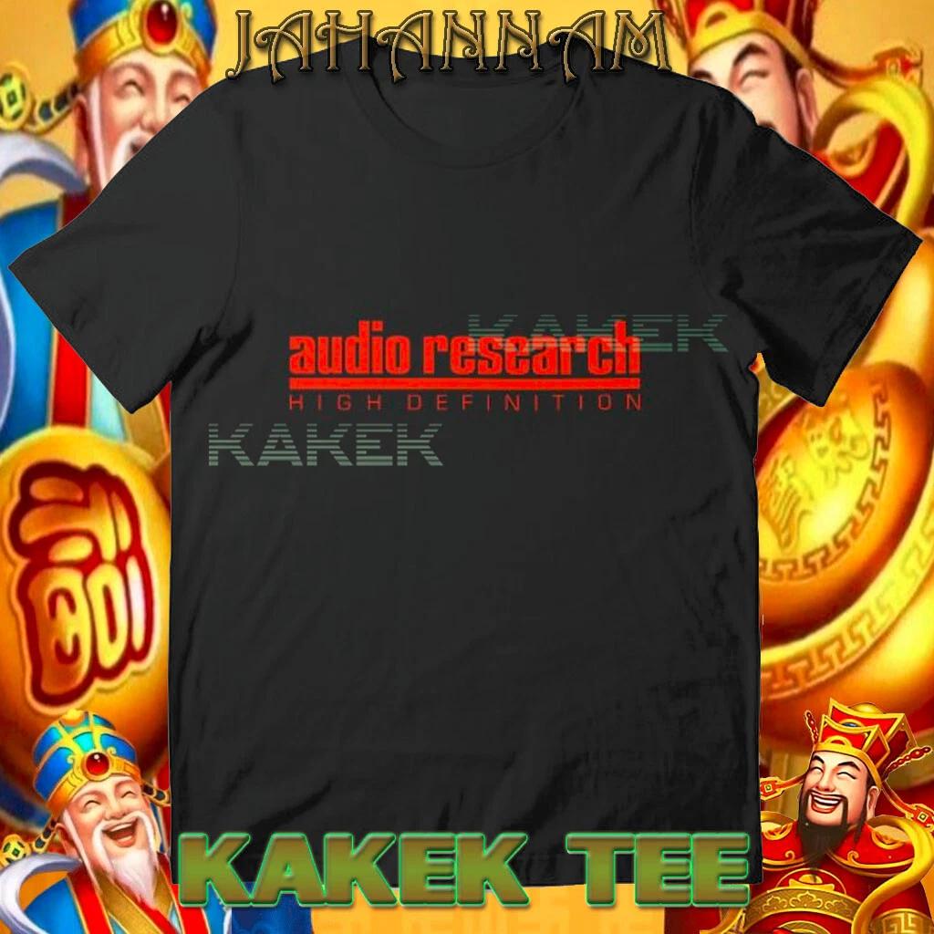 New Shirt Audio-Research Logo T shirt Funny Logo TEE T shirt Size S to 5XL S