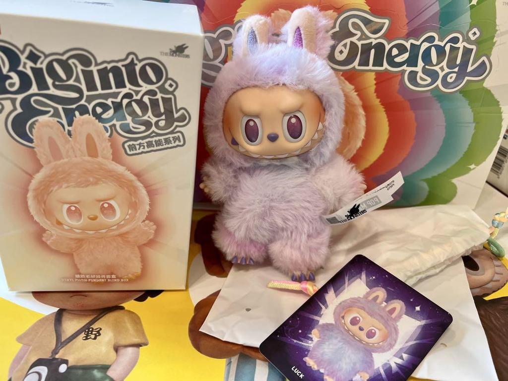 [USED] Genuine Lovebu LUCK MONSTERS Big Into Energy