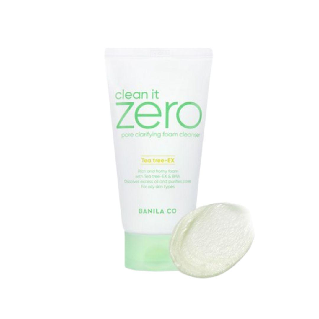 

Banila Co Clean It Zero Pore Clarifying Foam Cleanser Deep Cleansing Face Wash 150ml