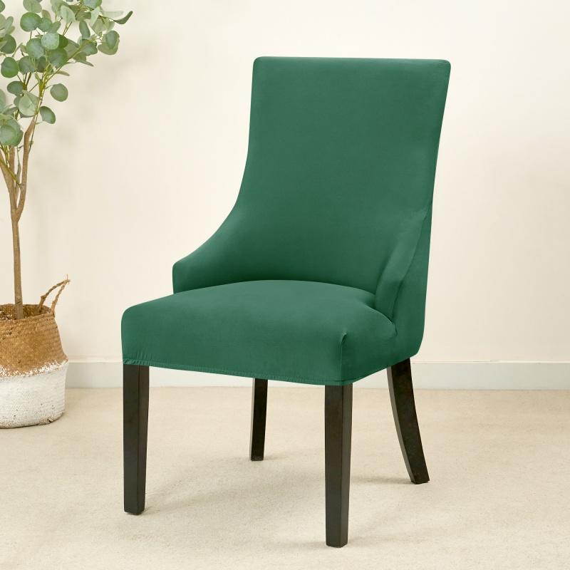

1PC Spandex Dining Chair Cover Elastic Home Small Arm chair Slipcover Removable Chair Covers for Living Room Banquet Wedding 1pc
