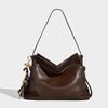 Niche design fashionable large-capacity shoulder bag for women, 2025 new winter large-capacity commuter tote bag