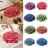 Soft Flower Carpet Non-slip Bathroom Floor Mat Peony Floor Mat  for Living Room Tea Table Bedside