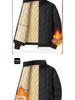 Men's Plus Size Lambswool Cotton Jacket - Velvet, Thick, Warm, Loose Fit for Autumn and Winter