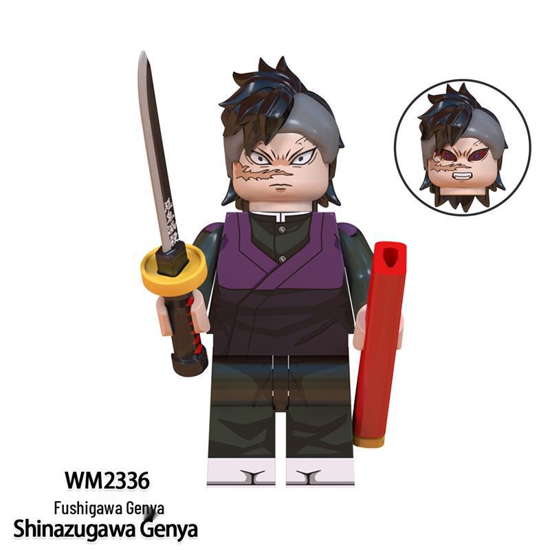 Demon Slayer Building Block Minifigures: WM61167, WM6137, WM6168, WM6162