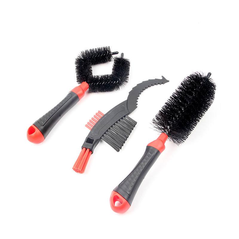 

Bicycle Cleaning Brush Set: Chain, Crankset & Freewheel Brushes