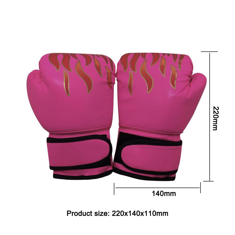 Kickboxen Boxhandschuhe Muay Thai Kampfhandschuhe Atmungsaktiv Kinder Sparringhandschuhe für Einfache Sicherheit Training Dekoration