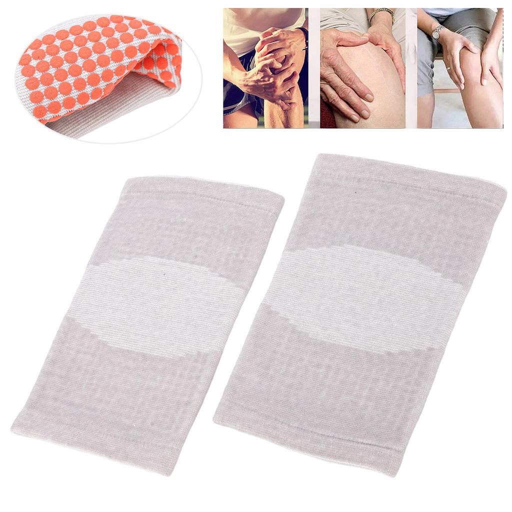 2 Pcs Knee Warmer Elastic Breathable Sweat Absorbing Knee Compression Sleeve for Sports Running Squatting70‑90kg/154.3‑198.4ib