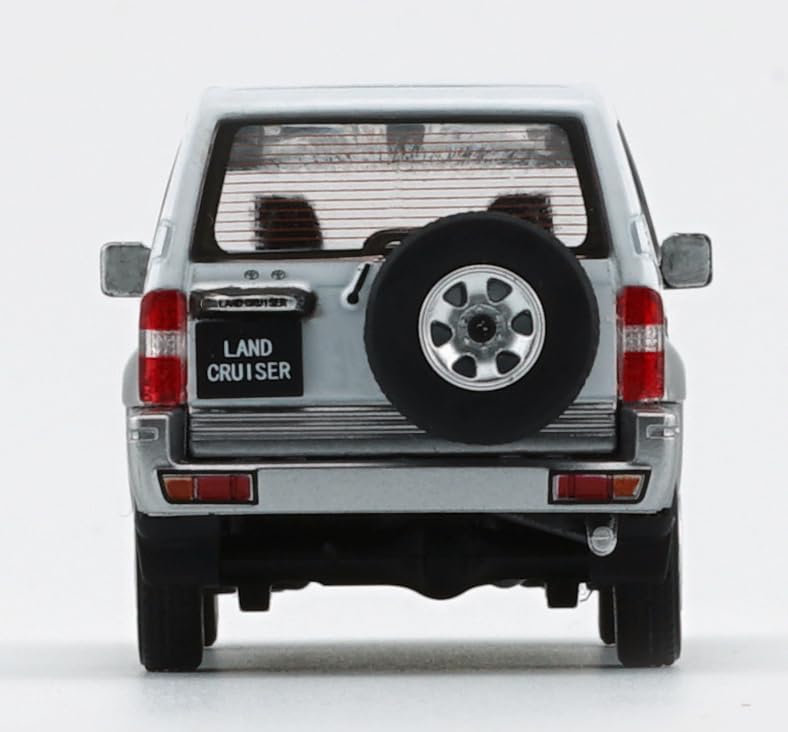 BM Creations Toyota Land Cruiser Prado LC95 White LHD Scale Model 1/64 (64B0355)