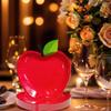 10PCS/Set Paper Plates Family Gatherings Party Supplies Funny Disposable Plates Portable Apple Shape Cute 16x18cm