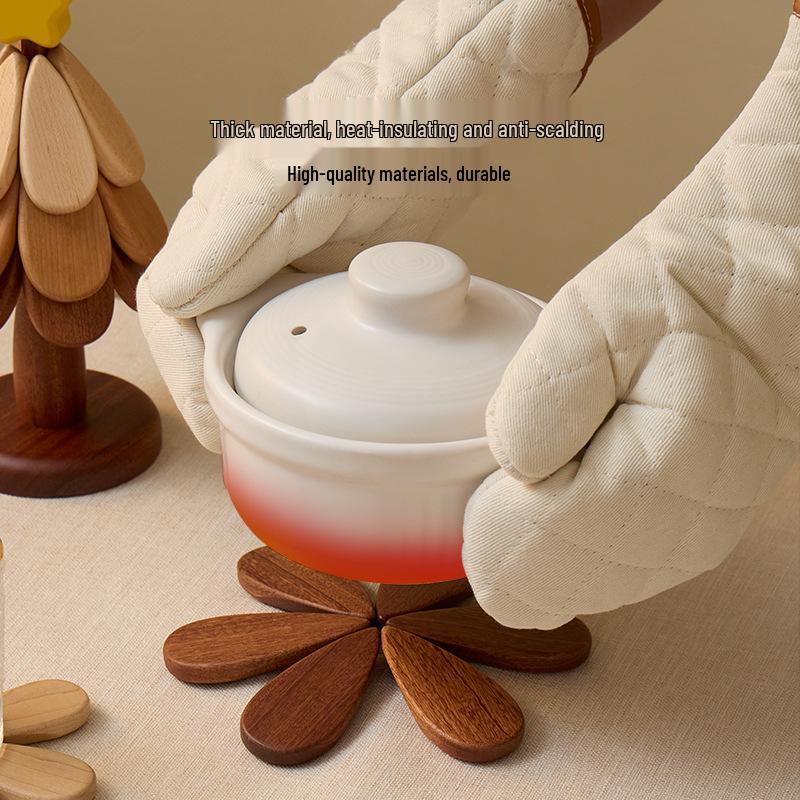 Tree-Themed Heat-Resistant Coaster - Creative Holiday Tea Cup Pad