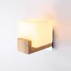 Nordic Solid Wood LED Wall Lamp for Bedroom, Hotel, Stairwell, Corridor