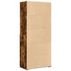 Highboard Smoked Oak 80x42.5x185 cm Engineered Wood