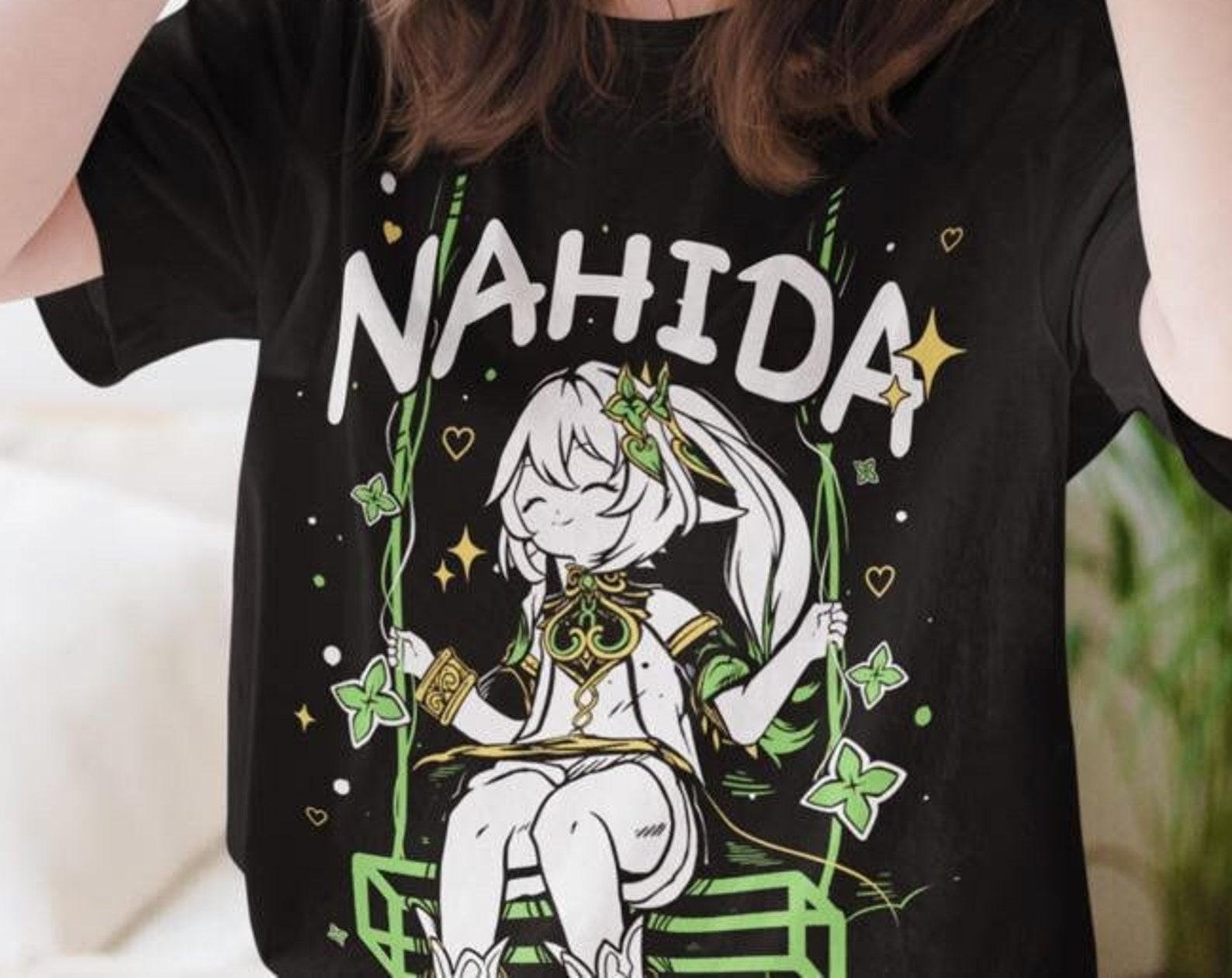 Nahida genshin Kusanali genshin Nahida genshin Impact Genshin ImpacT shirt Fan-Made Unisexe Ultra Cotton Tee 4XL