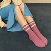 SOCKS APPEAL Rib Two Stripe Pink
