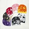 Handmade Crochet Hat Girl Skull Hat Double Side Jacquard Beanies Warm Skull Caps
