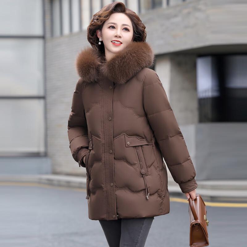 Women's Mom Style Loose-Fit Short Down Jacket