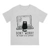 Linux Operating System Dom't Worry Black Tshirt Homme Men's Clothes Blusas Polyester T Shirt For Men