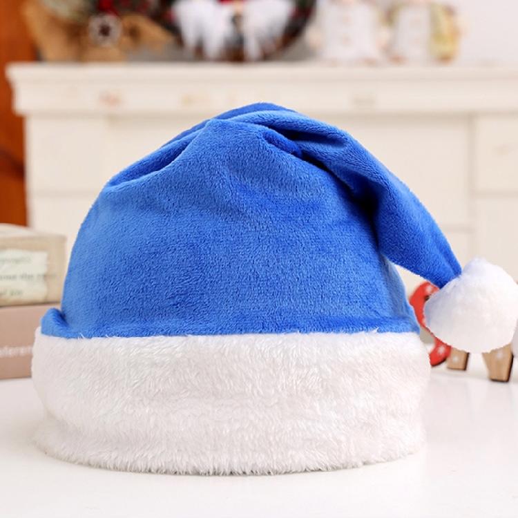 Company Party Gift Hat Soft Santa Hat Festival Party Costume Cap Holiday Decor