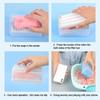 Hand Free Roller Type Scrubbing Soap Box Creative Foaming Double Layer Soap Holder Household Bathroom Multifunctional Soap Box