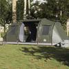 Cort de Camping Vidaxl, 4 Persoane, Tip Tunel, Măsliniu, Impermeabil