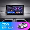X-REAKO Car Video Player for Mazda CX-5 2017-2023 GPS Navigation Built-in Dsp Carplay Autoradio Android Head Unit