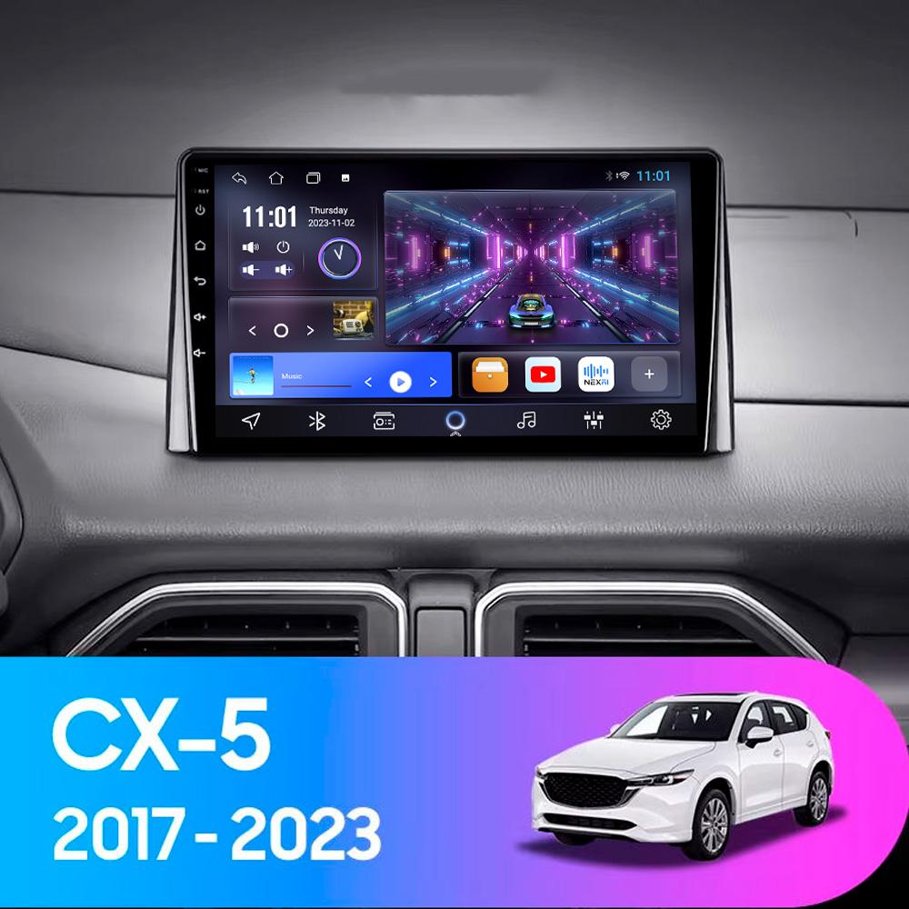 X-REAKO Car Video Player for Mazda CX-5 2017-2023 GPS Navigation Built-in Dsp Carplay Autoradio Android Head Unit