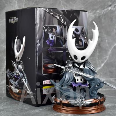Aixlan Figurka Hollow Knight Hollow Knight 29 cm Czysty Pojemnik Figurka Akcji PVC Figurka Anime Prezent na Święto Dziękczynienia Kolekcjonerska Figurka