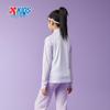 Xtep Girls Half-Zip Moisture-Wicking Sports Top
