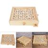Adult Kid Wooden Educational Maze Brain Training Board Game Educational Toy