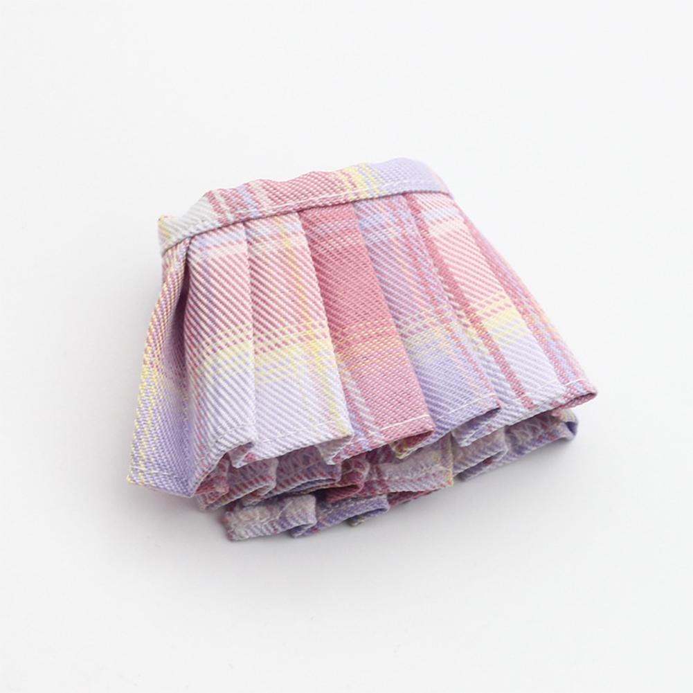 

Для 17см куклы Лабубу Модные полосатые юбки Кукольная одежда Сочетание цветов Аксессуары для кукол Милое украшение Маленькая одежда 10#