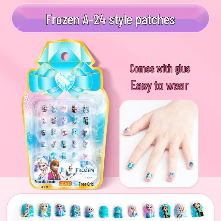 

Мультяшні наклейки для нігтів для дівчаток - Милі, Маленькі візерунки для прикраси