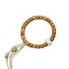 Sandalwood Lotus Bracelet: Men's & Women's Ruyi Running Ring, Wenwan & Green Sandalwood Buddhist Prayer Beads