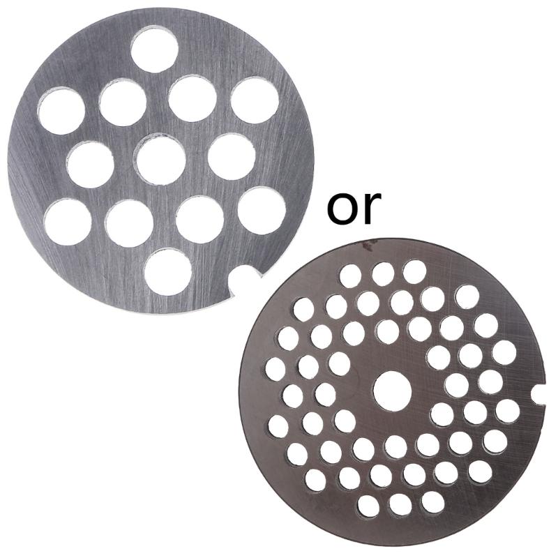 Edelstahl Mahlscheibe Messer für Mixer und Zerkleinerer Aufsätze mit Loch für Küchenzubehör X3UC