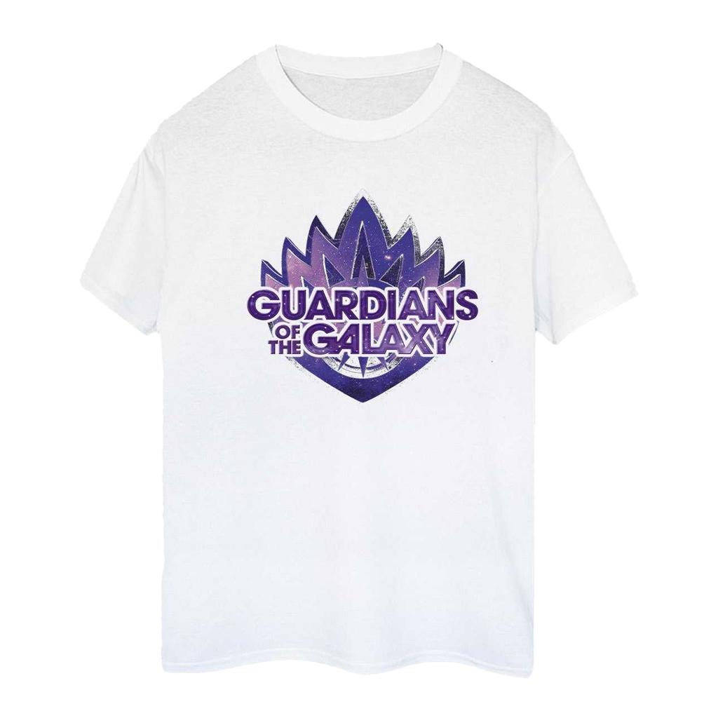 Guardians Of The Galaxy Volume 3 Womens/Ladies Cosmic Cotton Badge Boyfriend T-Shirt